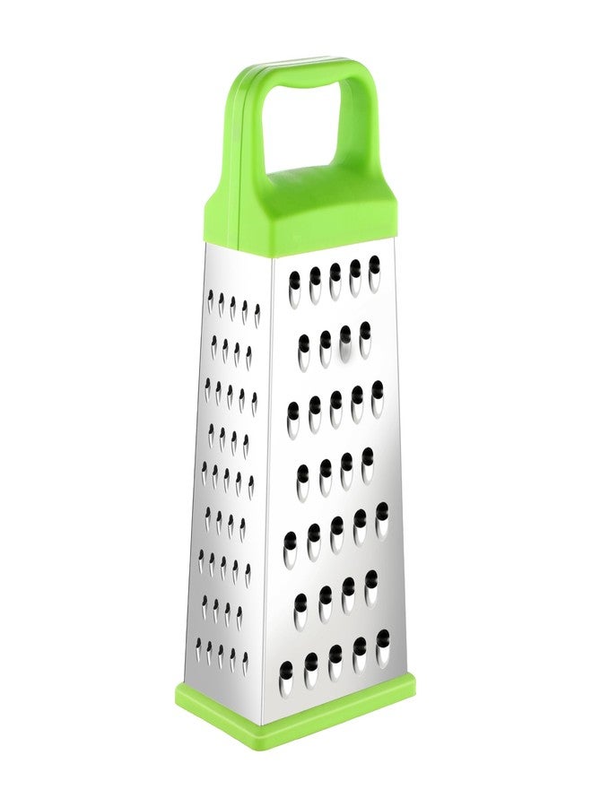 Floraware 5 in 1 Stainless Steel Vegetable Slicer Grater for Kitchen (Green) - Image 1